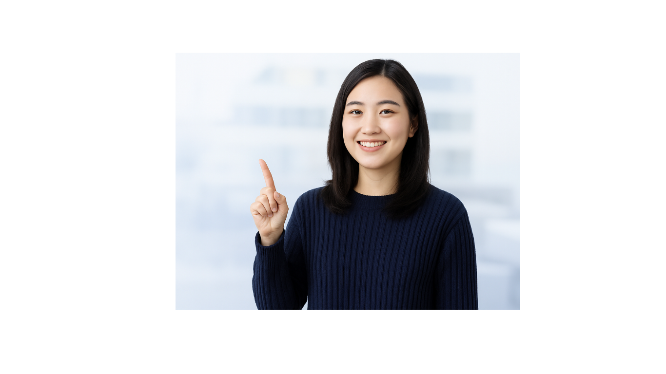 Student pointing to fee policy information